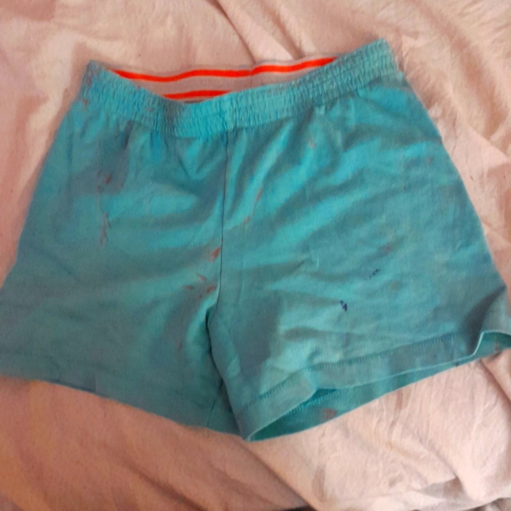 Blue shorts